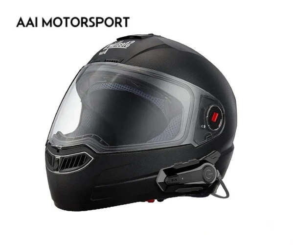 Helmet Bluetooth Intercom Headset, 2-Way Intercom System