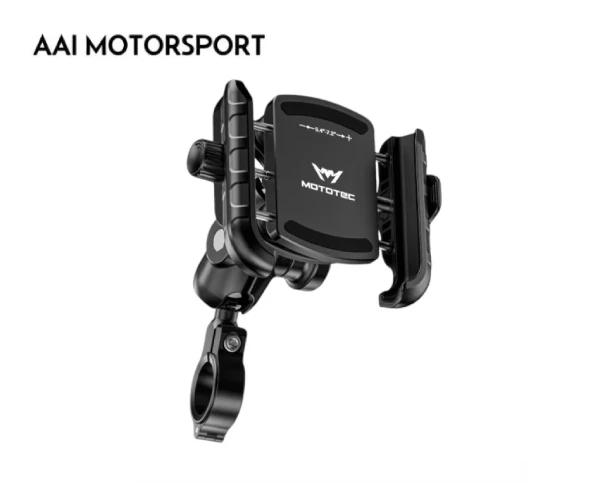Motorcycle Phone Holder, High-Rise, Freely Adjustable 360⁰