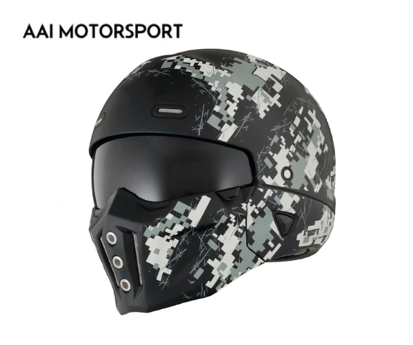 Flip up Lens Motorcycle Helmet
