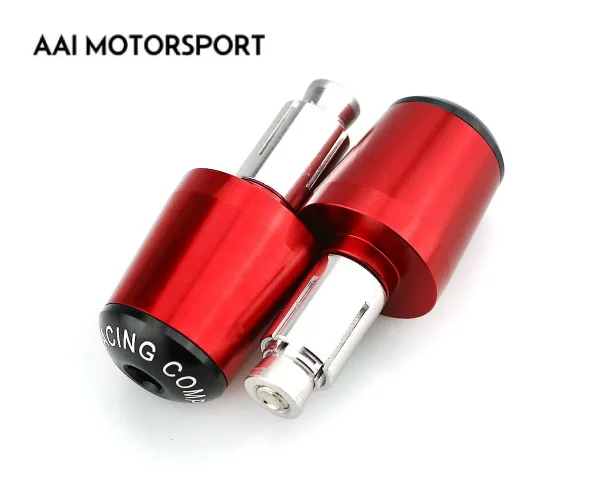 Universal Motorcycle 22mm Handlebar Grip End Plugs