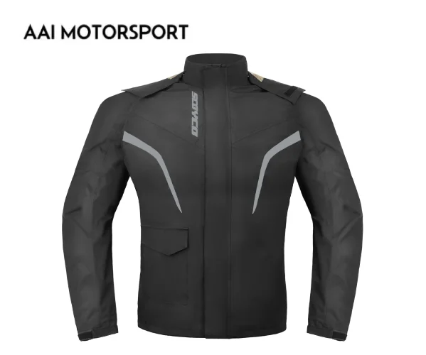 Stylish Sports Windproof Motorcycle Raincoat