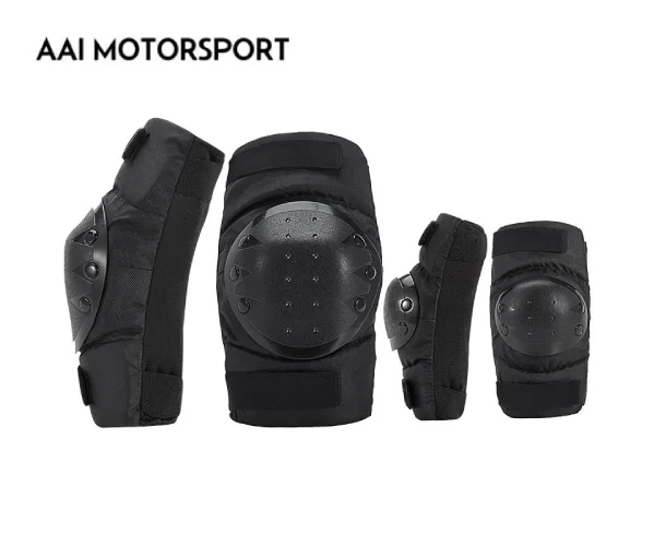 4Pcs Set Anti-fall Short Knee Elbow Pads Leg Guards